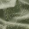 Decorative fabric half Panama delicate branches – light olive,  thumbnail number 2