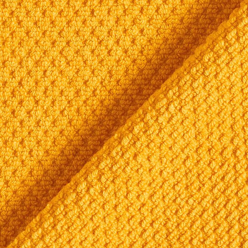 Towelling Fabric Texture – curry yellow yellow,  image number 3