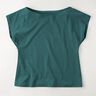 Medium Cotton Jersey Plain – dark green,  thumbnail number 8