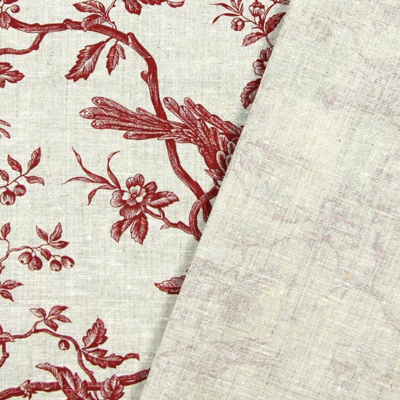 Decor Linen birds – carmine,  image number 3