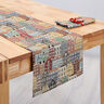 Decorative fabric Tapestry houses – light beige,  thumbnail number 6