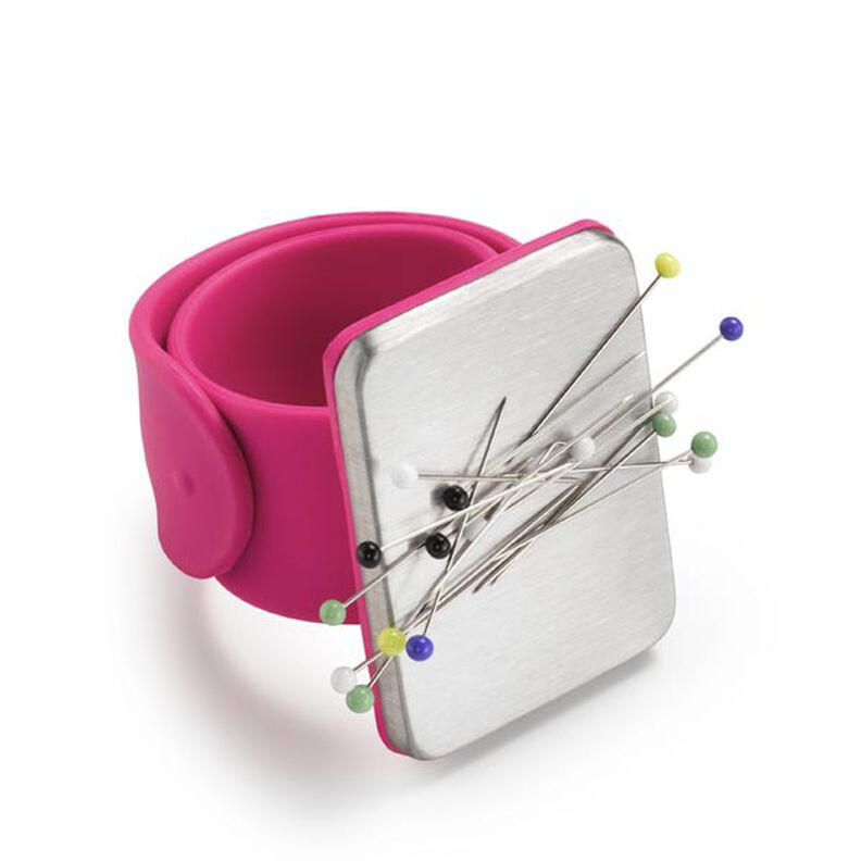Magnetic Wrist Pincushion | Prym Love – pink,  image number 2
