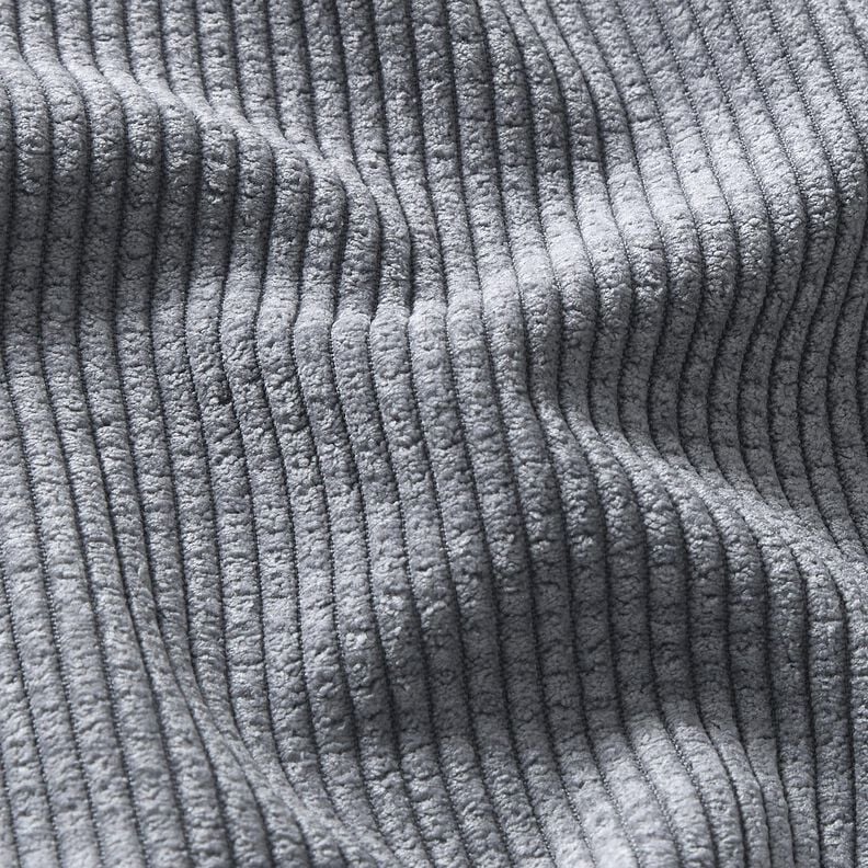 Chunky Corduroy Bubble Plain – steel blue,  image number 2