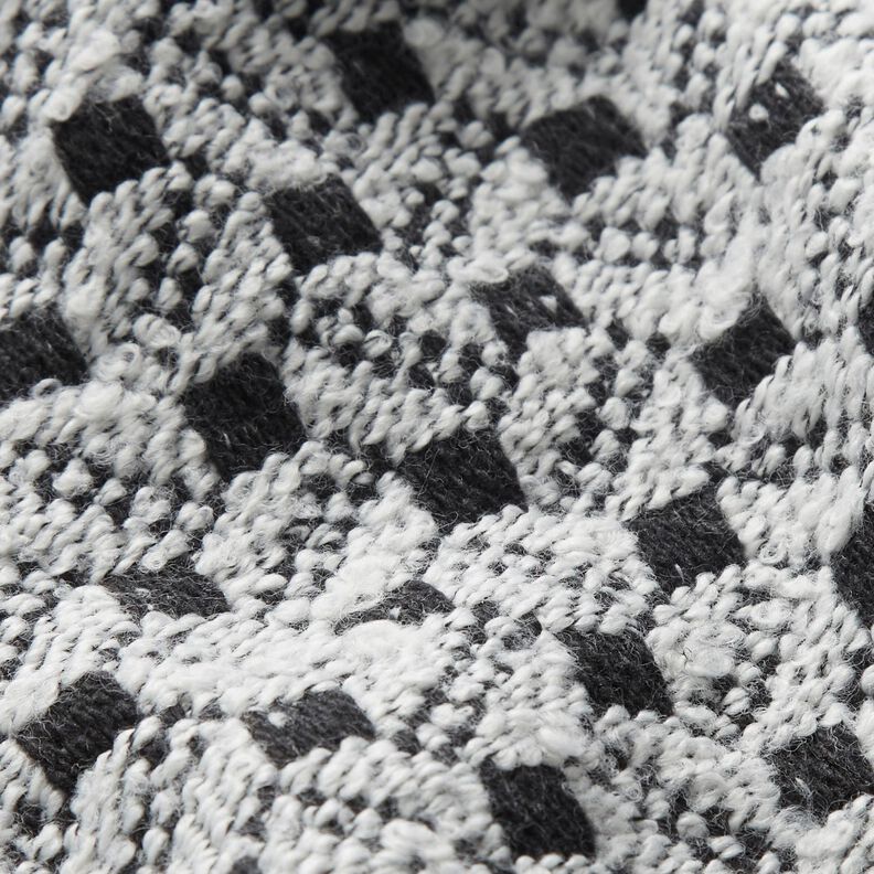 Boxes Coating Fabric – white/black,  image number 3