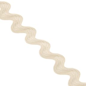 Serrated braid [12 mm] – cream, 