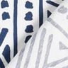 Canvas Decor Fabric Ethnic – navy blue/white,  thumbnail number 4