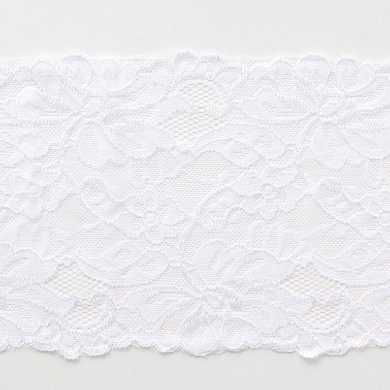 Elastic lace [150 mm] – white,  image number 1