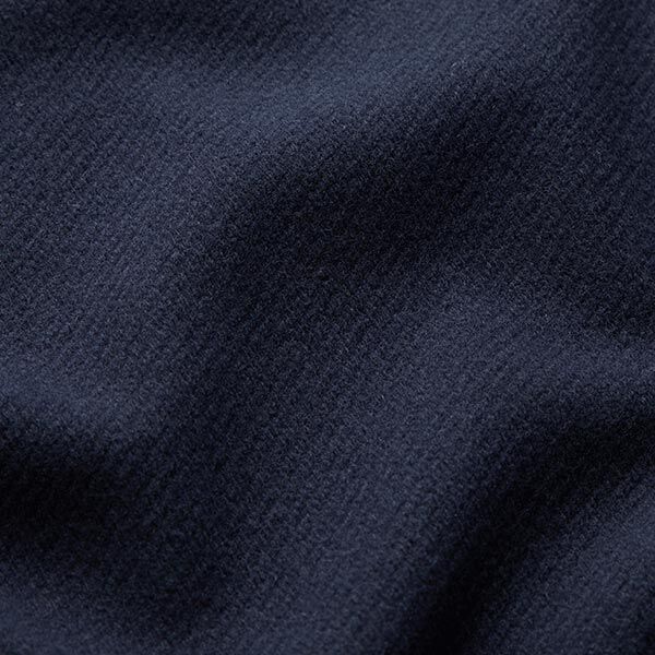 plain wool blend coat fabric – midnight blue,  image number 2