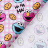 Cotton Poplin Licensed Fabric Cookie Monster and Elmo | Sesame Workshop – offwhite/pink,  thumbnail number 4
