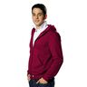 Light Cotton Sweatshirt Fabric Plain – burgundy,  thumbnail number 5