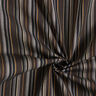 Stripy cotton blend – black brown,  thumbnail number 3