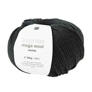 Essentials Mega Wool chunky | Rico Design – black, 