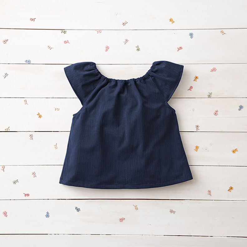 Double Gauze/Muslin – navy blue, image number 8