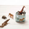 Cotton Poplin animals in the wood – pastel green,  thumbnail number 6