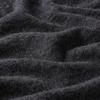 GOTS Merino Wool Fleece Organic Wool | Albstoffe – anthracite, 