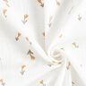 Double Gauze/Muslin Little flowers – ivory,  thumbnail number 3