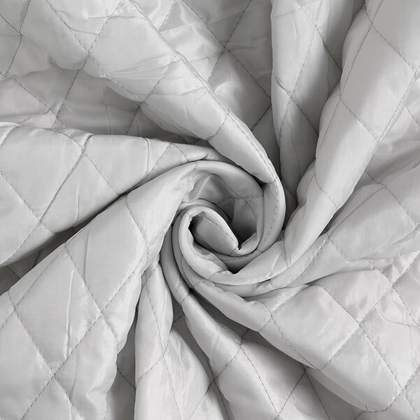 Quilted lining rhombus – silver grey,  image number 4