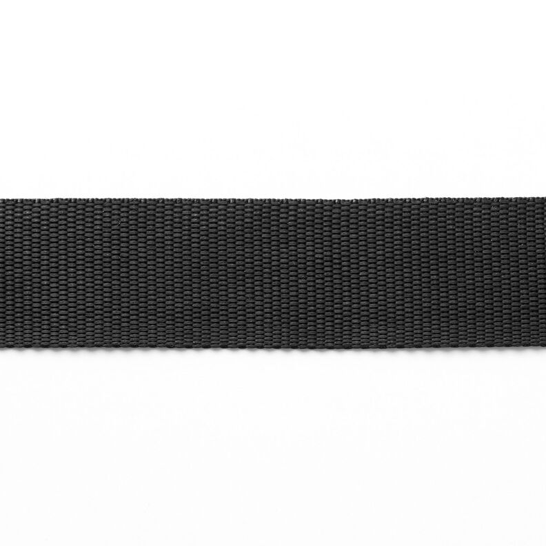 Outdoor Belt Webbing [40 mm] – black,  image number 1
