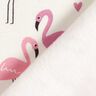 Alpine Fleece Flamingos in love – offwhite,  thumbnail number 5