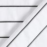 Wide stripes cotton blend – white/black,  thumbnail number 4