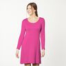 Medium Cotton Jersey Plain – intense pink,  thumbnail number 6