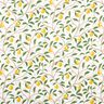 Coated Cotton painted lemons – white/lemon yellow,  thumbnail number 1