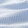Seersucker Stripes Cotton Blend – light blue/offwhite,  thumbnail number 2