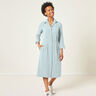 Large gingham check seersucker – white/eucalyptus,  thumbnail number 6