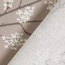 Decor Fabric Half Panama Flowering Branches – taupe,  thumbnail number 4