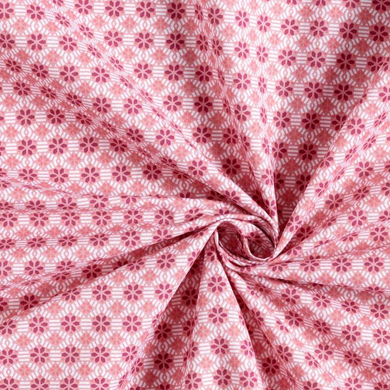 Cotton Cretonne Kaleidoscope – dusky pink,  image number 4