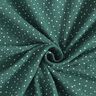 Double Gauze/Muslin Polka Dots – dark green/white,  thumbnail number 3