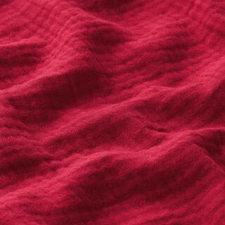 GOTS Double Gauze/Muslin | Tula – carmine, 