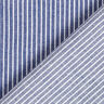 Blouse Fabric Cotton Blend Stripes – navy blue/white,  thumbnail number 4