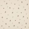 GOTS Double Gauze/Muslin romantic little flowers  | Poppy Fabrics – light beige/cinnamon,  thumbnail number 1