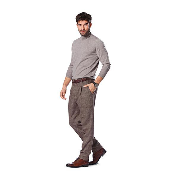 Men’s Trousers with Pleat, Burda 7022,  image number 2