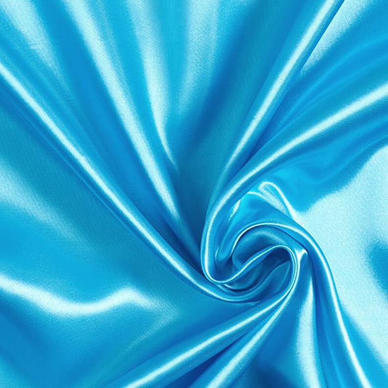 Polyester Satin – light turquoise,  image number 1