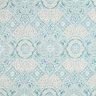 Decor Fabric Jacquard elegant tiles – light petrol/light beige,  thumbnail number 1