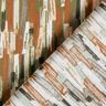 Cotton Cretonne Brushstrokes – pine/bronze,  thumbnail number 4