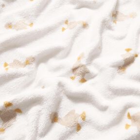 Cosy Fleece little geese – ivory/almond, 