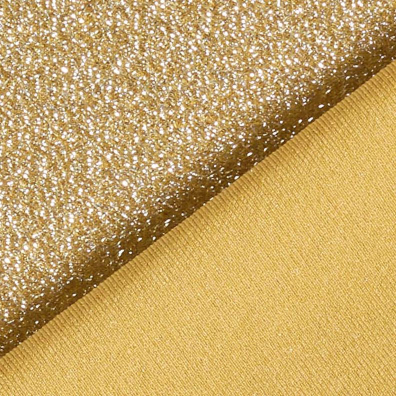 Glamour Tinsel Glitter Jersey  – mustard,  image number 3