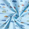 Cotton Flannel Cars – light blue,  thumbnail number 4