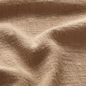 Linen look cotton fabric – dune | Remnant 50cm, 