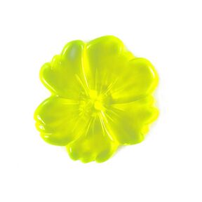 Plastic Button, Neon Flower 2, 