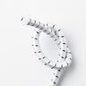 Strong outdoor rubber cord [Ø 10 mm] – white/black,  thumbnail number 3