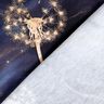 Cotton Jersey Golden dandelion clocks | Glitzerpüppi  – blue-black/lilac,  thumbnail number 4
