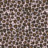 Double Gauze/Muslin Leopard Print – rosé/black,  thumbnail number 1