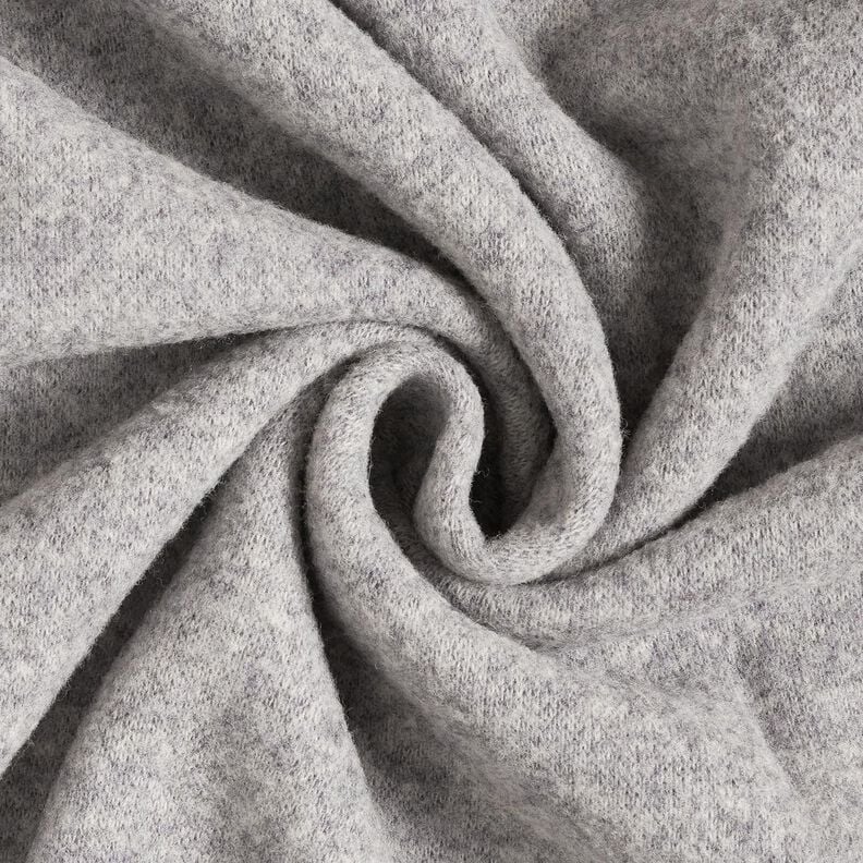 Wool fleece pure new wool Mottled – grey, image number 1