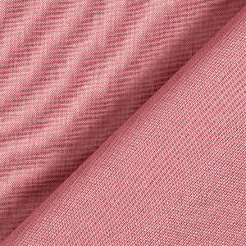 Cotton Cretonne Plain – dark dusky pink,  image number 3