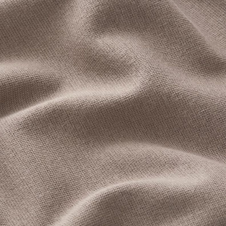 Cuffing Fabric Plain – dark taupe,  image number 4