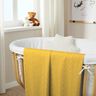 Cotton Cretonne Irregular Dots – curry yellow,  thumbnail number 6